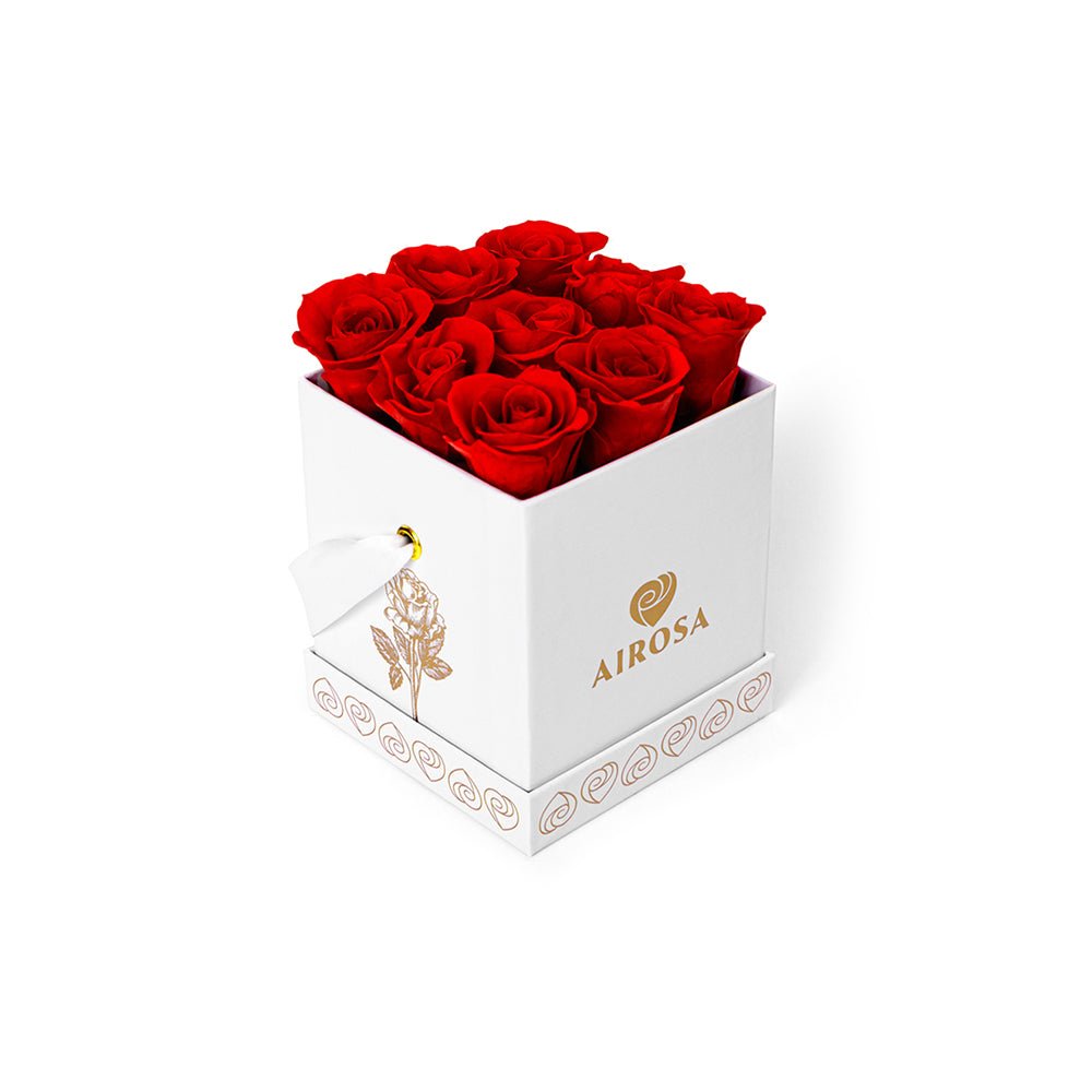 Rosa Eterna Divina Airosa nueve rosas - Airosa