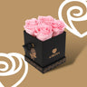 Box 4 Corazones Perfumadas color Rosa Airosa