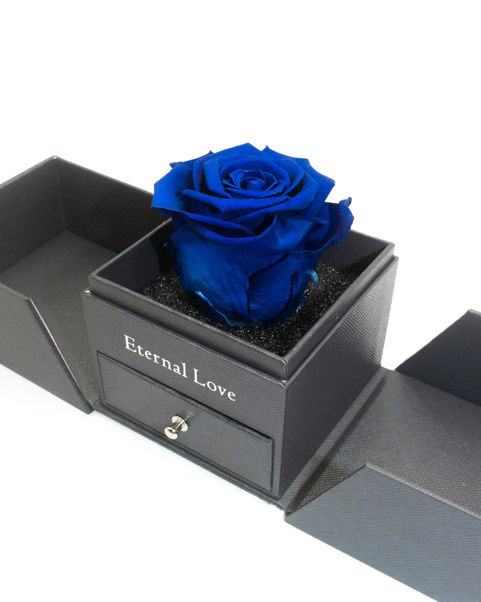 Rosa eterna large azul - Airosa